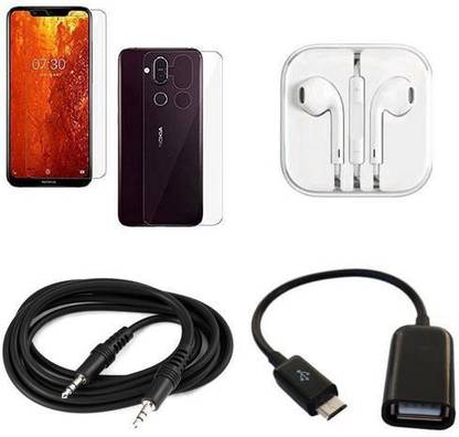 BABBU MOBILE Screen Protector Accessory Combo for Nokia-9-Fb