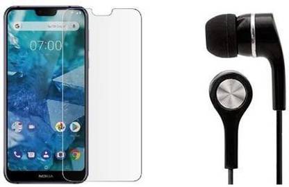 BABBU MOBILE Screen Protector Accessory Combo for Nokia-7.1