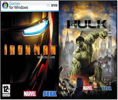 Ironman and Incredible Hulk Top 2 Action Game (Regular)