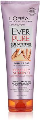 L'Oréal Paris EverPure Sulfate Free Frizz Defy Shampoo, 8.5 fl. oz.