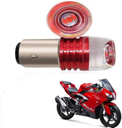 Crokrok red-led-bulb-15 Brake Light Motorbike LED for TVS (9 V, 35 W)