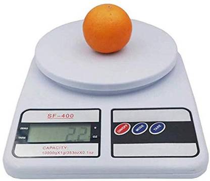 TRENTECH Digital Kitchen Weighing Machine Multipurpose Electronic Weight Scale with Backlit LCD Display for Measuring Food, Cake, Vegetable, Fruit Weighing Scale