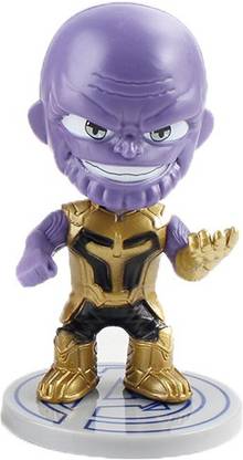 PLA Giftmart Avengers Q Version Thanos Doll 10cm Action Figure Model Toy