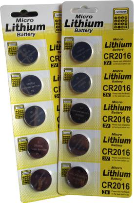 Lithium CR2016 
Type 3V Micro Cell  Battery