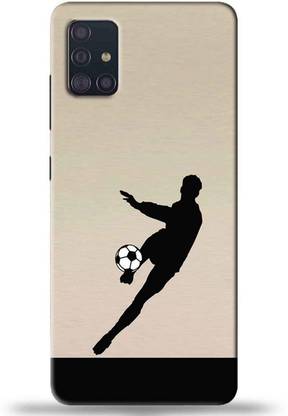 NDCOM Back Cover for Samsung Galaxy A51 Football Printed