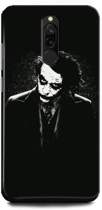 WallCraft Back Cover for Mi Redmi 8 Joker, Batman, Heath ledger joker, Dark Knight, Why So Serious
