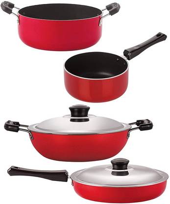 NIRLON Non-Stick Coated Cookware Set