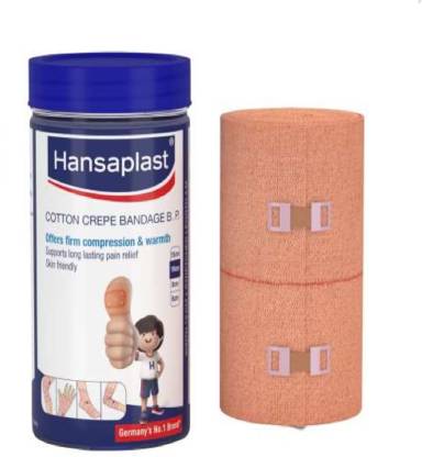 HANSAPLAST Cotton Crepe Bandage Roll Size 15cm x 4m pack of 1 Crepe Bandage