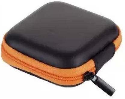 vakind Leather Zipper Headphone Pouch For Universal