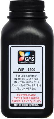 GPS Colour Your Dreams Universal Mono Black Laser Refill Toner Powder For Brother TN 2365 Brother HL-L2321,L2365,L2380,L2360,DCP-L2520,MFC-L2703 2130 2220 2240 2250 2890 2990 7057 7060 7290 7460 7470 7860 7360 7055 Black Ink Toner Black Ink Toner Powder