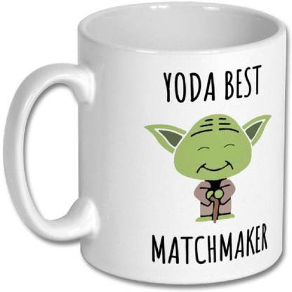 Sky Dot BEST MATCHMAKER Ceramic Coffee Mug