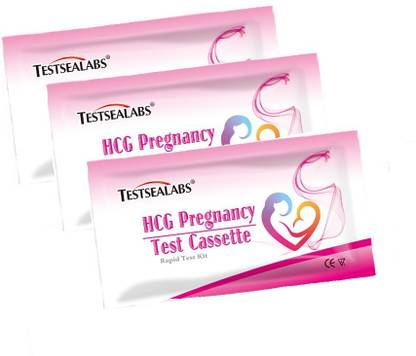 TESTSEALABS Pregnancy Test Cassette : One Step Urine Test Kit Pregnancy Test Kit