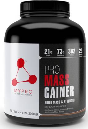 Mypro Sport Nutrition High Protein And High-Calorie Formula Pro Mass Gainer Supplement Powder Weight Gainers/Mass Gainers