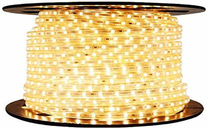 Happy Selling 1 LEDs 100 m Yellow Steady Strip Rice Lights Price in ...