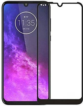 AtoZ Accessories Edge To Edge Tempered Glass for Motorola One Zoom