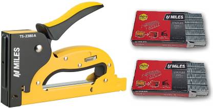 Miles TS-2380 Tracker with 23/8 H Stapler Pins -Set of 2 Cordless  Stapler