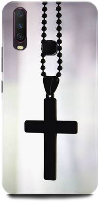 MP ARIES MOBILE COVER Back Cover for Vivo Y17/1902 JESUS CROSS, CROSS PRINTED