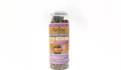 NUTSUTRA Rotation seed 1 Mix Pack of 3, 180 gm each Mixed Seeds, Pumpkin Seeds, Sesame Seeds