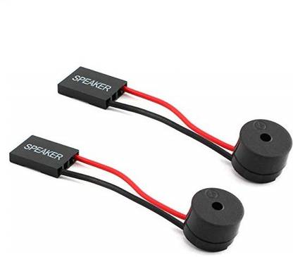 rajiekart PC Motherboard Internal Speaker BIOS Alarm Buzzer Mini Onboard Case Buzzer Board Beep Alarm (2 pcs/Pack) Educational Electronic Hobby Kit