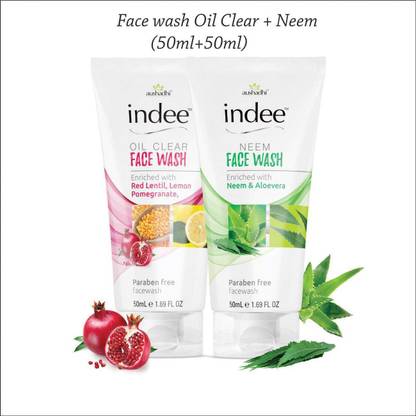 Indee Oil clear + Neem Face wash Face Wash