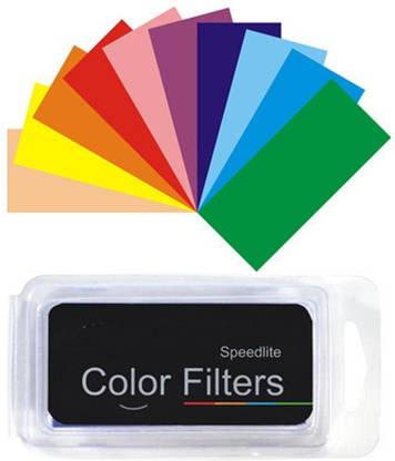 GODOX CF-07 7 Color Universal Speedlite Filters Kit For Flash Photography Canon Nikon Pentax Color Effect Filter