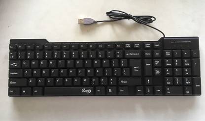 Prolite FLOTER Wired USB Standard Multi-device Keyboard Compatible with Desktop, Laptop, Mac