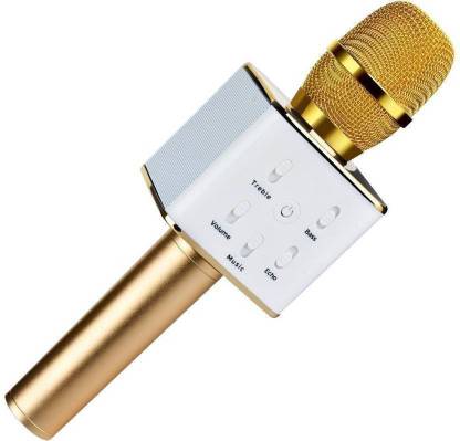 Rock Q7 Portable Wireless Karaoke Microphone