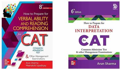 How To Prepare For Verbal Ability And Reading Comprehension For The CAT + How To Prepare For DATA INTERPRETATION For CAT (Set Of 2 Books)