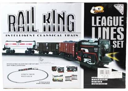 Tiny Tales Rail King Intelligent Classical Train Set Track With Lights�