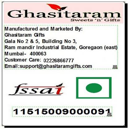 Ghasitaram Gifts Sweets-Best of 3 Rasgulla Pack, Soya Sticks Pouch and Almonds Pouch Combo