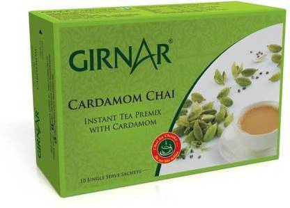 Girnar Instant Premix Cardamom Cardamom Instant Tea Bags Box