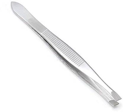 Catwings Slant Tip Tweezer & Plucker for Upper Lip, Eyebrows & Blackhead - Set of 1