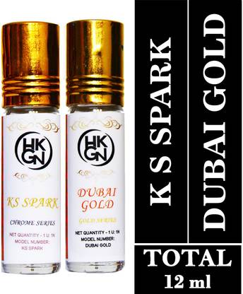 HKGN K S Spark::Dubai gold Floral Attar