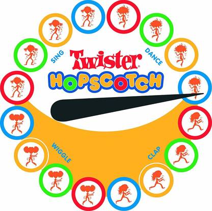 Toy twister hopscotch indoor game Party & Fun Board Game