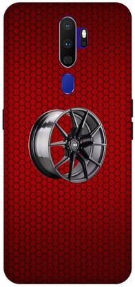 SAVETREE Back Cover for Oppo A5 2020/A92020 Printed Tire Rem Mobile Back Cover