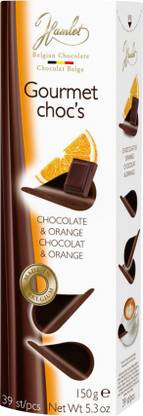 Hamlet BOX GOURMET CHOC'S 150 G DARK & ORANGE Brittles