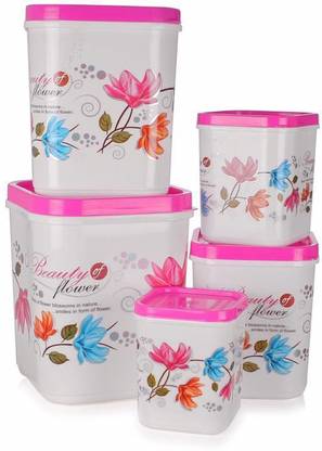 Swam Plastic Tea Coffee & Sugar Container  - 2 L, 3 L, 5 L, 8 L, 11 L