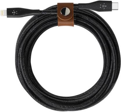 BELKIN USB Type C Cable 1.2 m BOOST CHARGE USB-C Cable with Lightning Connector + Strap