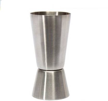 play run Shot Glass Double Side Stainless Steel Peg Measure Liquor Shot Glass- Small Size| 1 Pcs Decanter