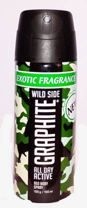 GRAPHITE WILD SIDE PACK OF 1 DDF Body Spray  -  For Men & Women