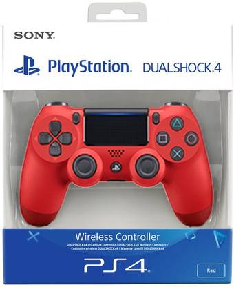 SONY V2-DUALSHOCK 4 Red PS4 Controller  Gamepad