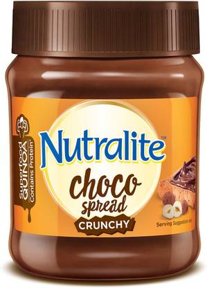Nutralite Choco Spread Crunchy Quinoa| Hazelnut |Uses Premium Chocolate