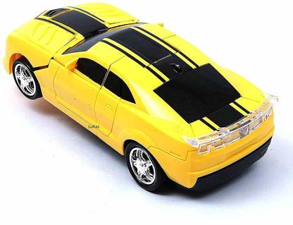 Lukas 2 in 1 Transforming Car Convert Into Robot Action Figure for Kids Toy with Bright Lights and Music Toy for Kids