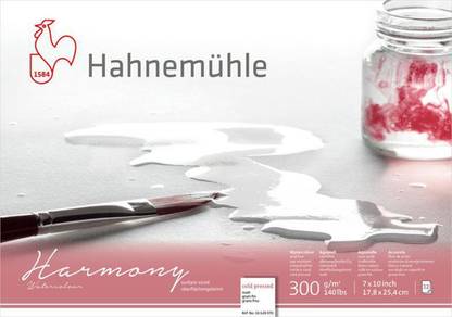 Hahnemuhle Harmony Watercolour Paper - 300 Gsm - 7*10 (Inches) Sketch Pad