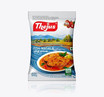 thejus Fish Masala|500 Gm (100 Gmx5) |Pack of 5 | Export Quality.