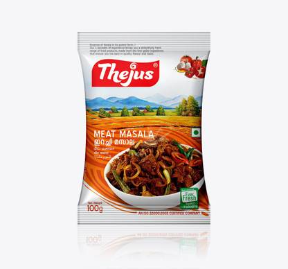 thejus Meat Masala |500 Gm (100 Gmx5) |Pack of 5 | Export Quality.