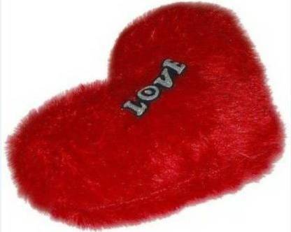 KDG red heart love dil valentine day gift 2 pic (Red Dil) 20 cm  - 20 cm