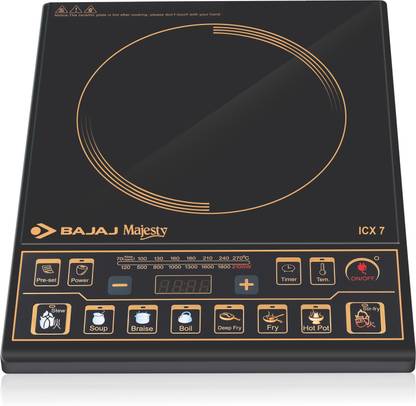 BAJAJ 1900 W Induction Cooktop Push Button