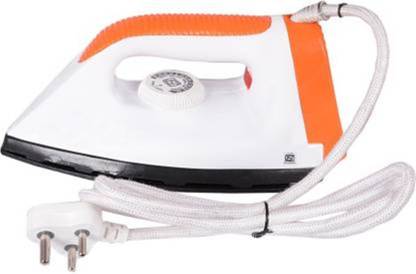 (Refurbished) Tahiro Flower Orange & Black Dry Iron