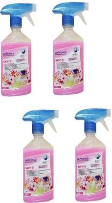 Sky World Floral Spray Air Freshener Liquid 500 ml (pack of 4)